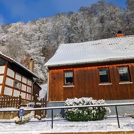 Arode Huette Harzilein - Romantic Tiny House On The Edge Of The Forest