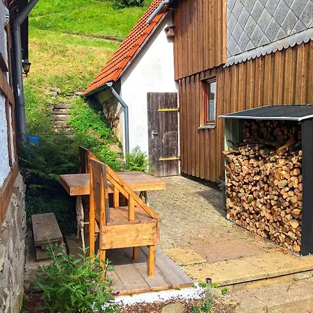 Arode Huette Harzilein - Romantic Tiny House On The Edge Of The Forest Vakantiehuis