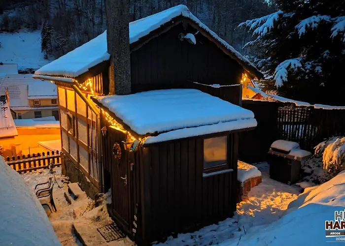 Prázdninový dům Arode Huette Harzilein - Romantic Tiny House On The Edge Of The Forest *