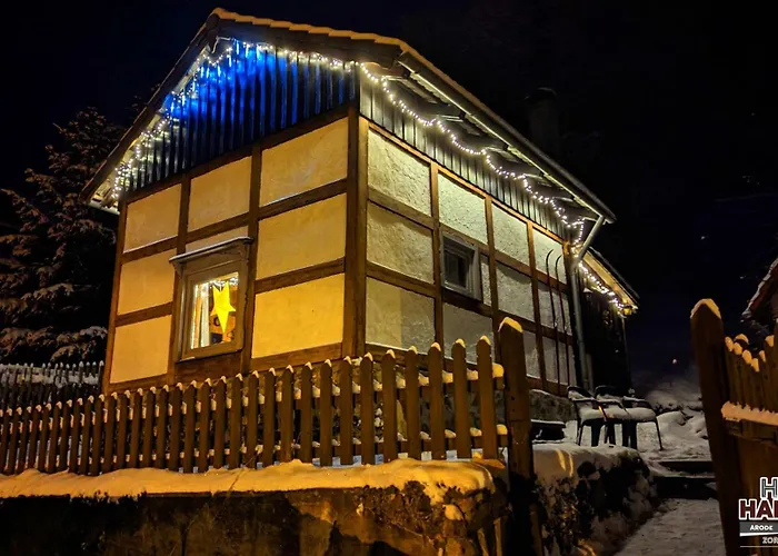 Arode Huette Harzilein - Romantic Tiny House On The Edge Of The Forest