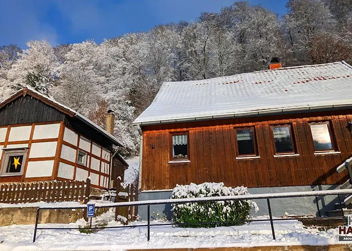 Arode Huette Harzilein - Romantic Tiny House On The Edge Of The Forest